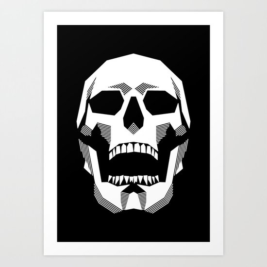 Grim Geometry Art Print
