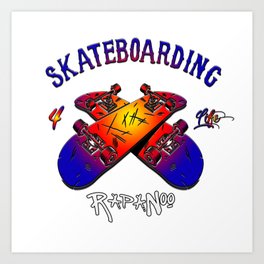 2022 Collection ( Skate 1 ) Art Print