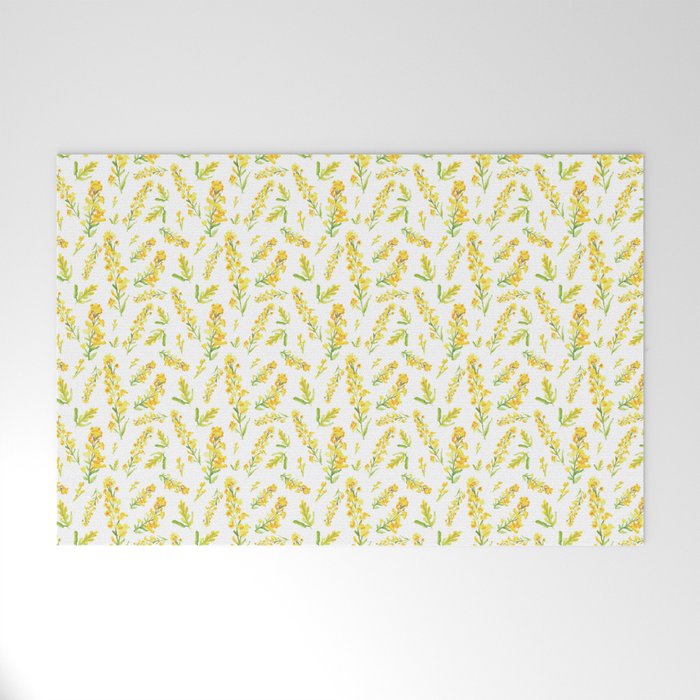 Goldenrod Welcome Mat