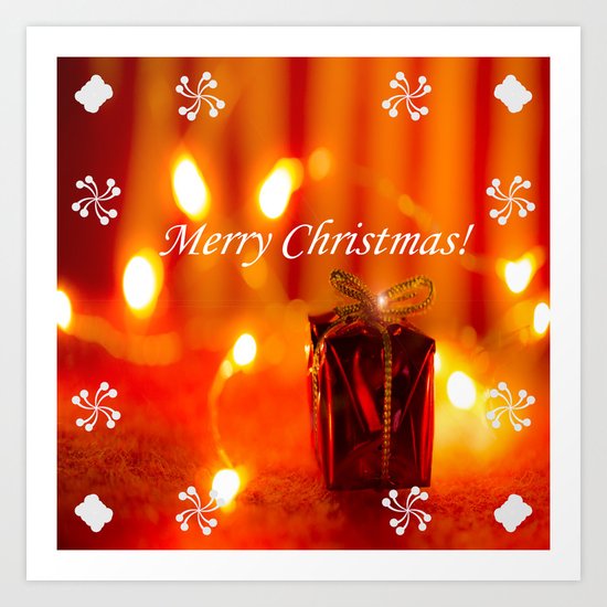 Merry Xmas! Art Print