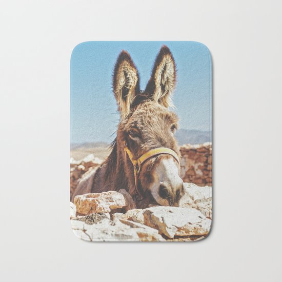 Donkey photo Bath Mat