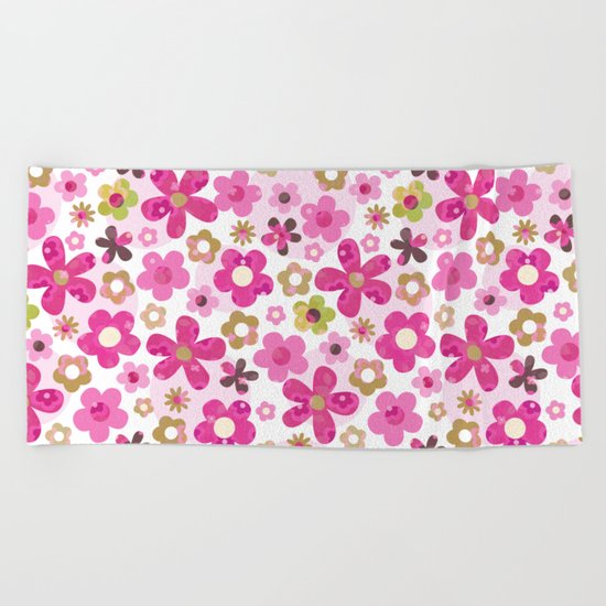 GROOVY BABY! Beach Towel