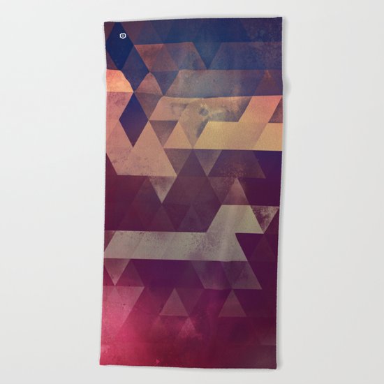 byyk hymm Beach Towel