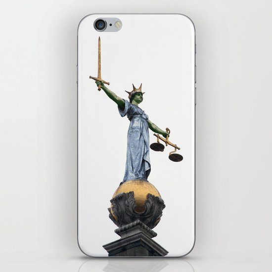 don't make her angry... iPhone & iPod Skin