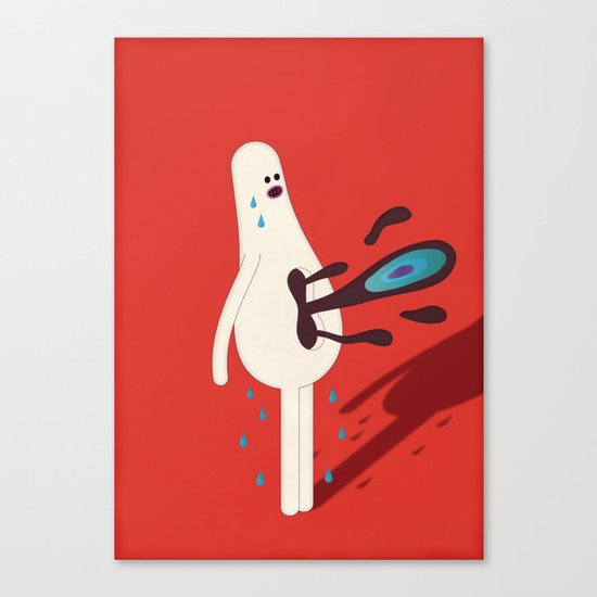 s p l a s h ! Canvas Print