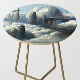 Heavenly City Side Table