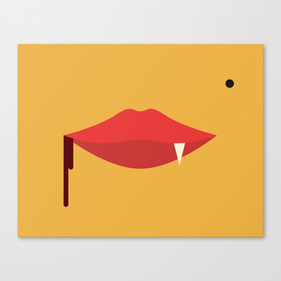 Monroe The Vampire Canvas Print