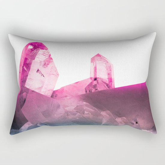 Rainbow Gems Rectangular Pillow