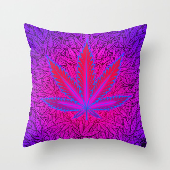 Cannabism Throw Pillow