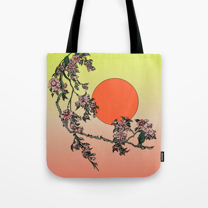 Pugry Blossom Tote Bag