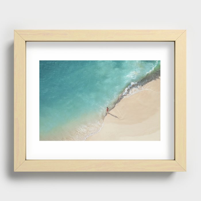 Tropical Paradise Recessed Framed Print