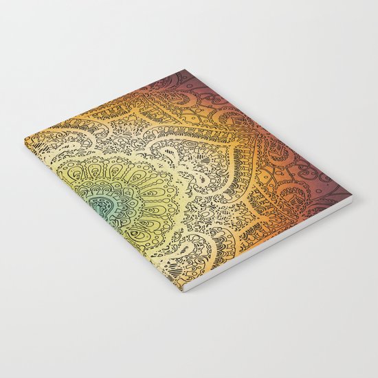 Bohemian Lace Notebook