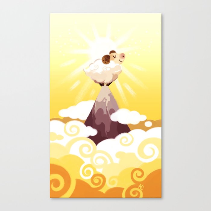 Year of the Ram  Canvas Print