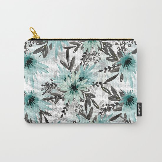 Blue asters Carry-All Pouch