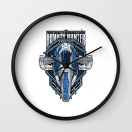 Bounty Hunter Wall Clock
