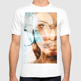 faces of Angelina Jolie T-shirt