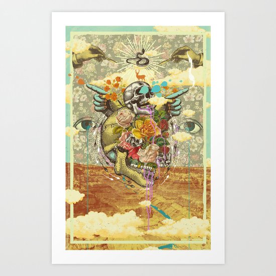 CANYON VISIONS Art Print