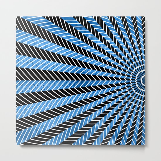 Low Peaks - Water Drops Metal Print