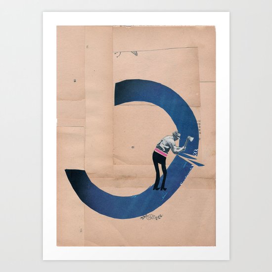 Curve Art Print
