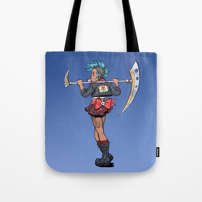 Magical Girl Punk Tote Bag by Theo Nicole Lorenz Society6