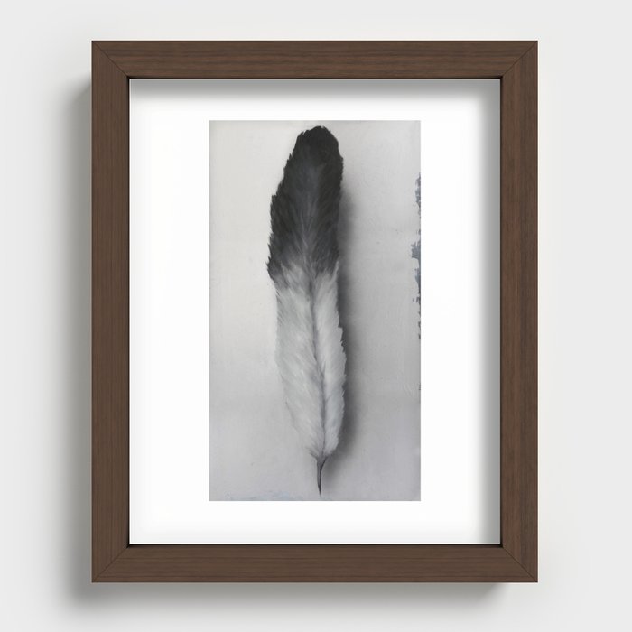 Feather #1 (2017) Recessed Framed Print