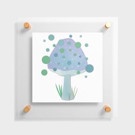 Spore Shroom Floating Acrylic Print