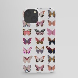 Pink Butterflies iPhone Case