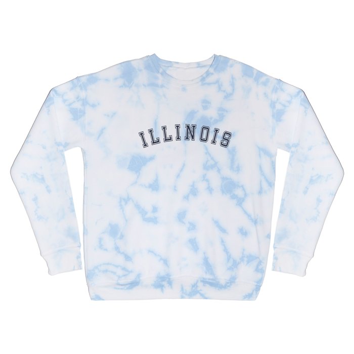 Illinois - Navy Crewneck Sweatshirt