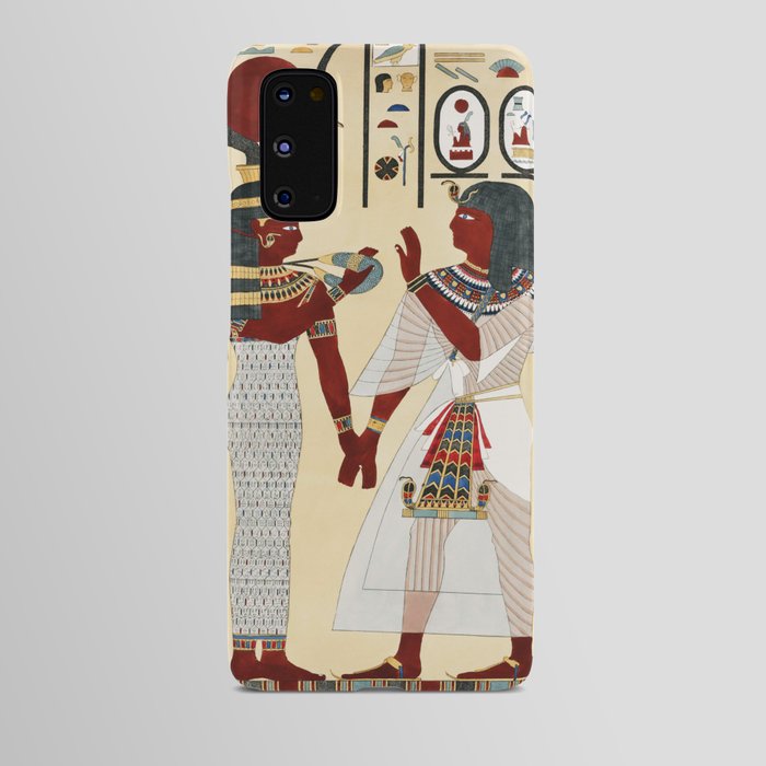 Tableau supposed to represent the Goddess Isis illustration from the kings tombs in Thebes by Giovan Android Case