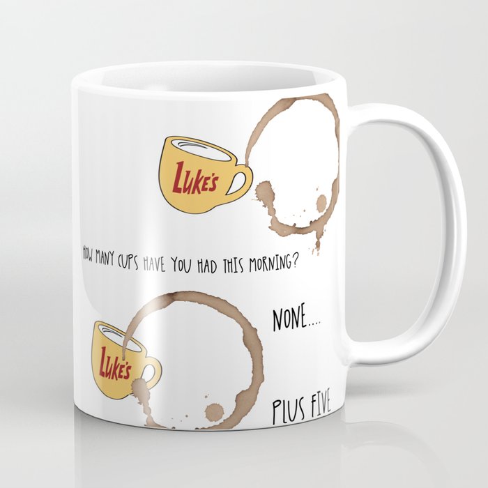 Download Luke's diner Coffee Mug by literaryscents | Society6