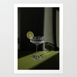 Lime time Art Print