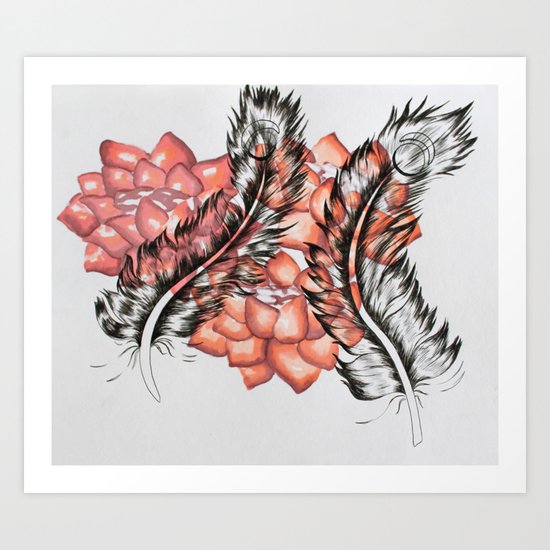 Feather Art Print