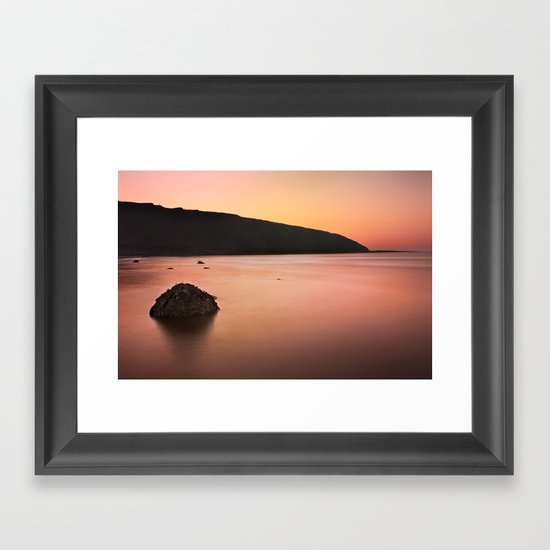North Sea Framed Art Print