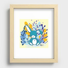 berry bunny Recessed Framed Print