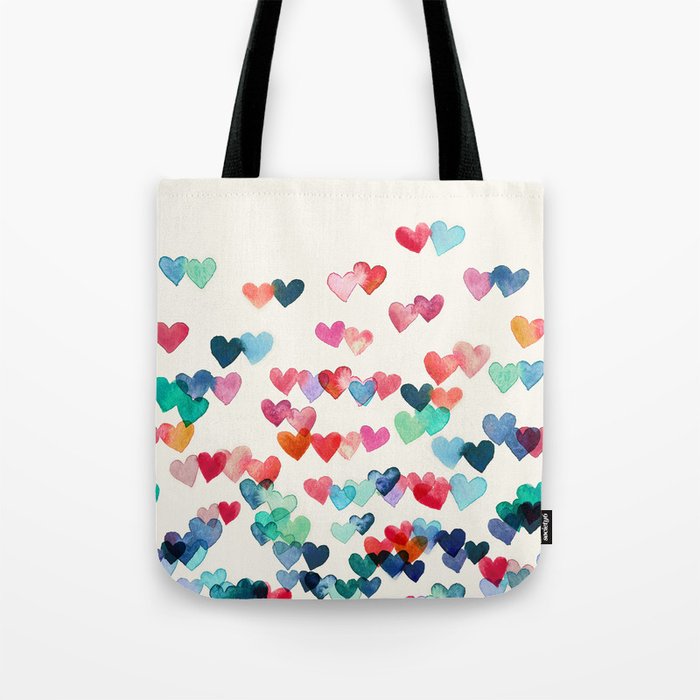 Heart Connections - watercolor painting Tote Bag