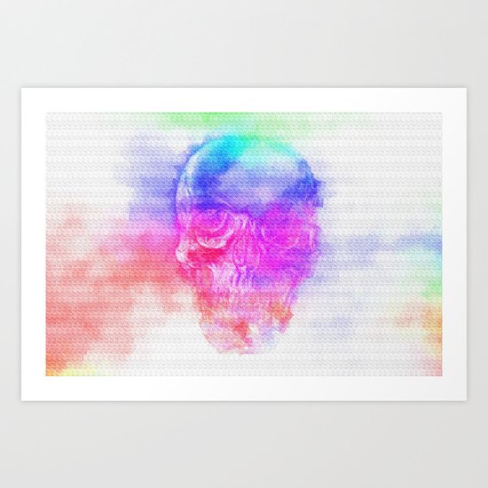 Skull Art Print