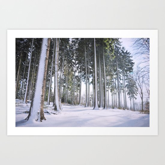 winters magic Art Print