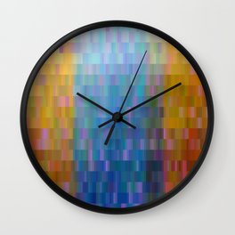 Barring a Rainbow 22 Wall Clock