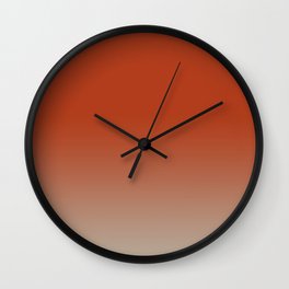 Color Fade, Ombre, Background Color Change Wall Clock