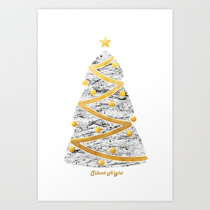Christmas Tree 02 Art Print