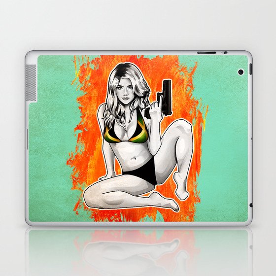 Bad Girl Laptop & iPad Skin
