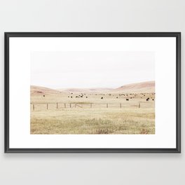 Montana Ranch Photography x Montana landscape Framed Art Print
