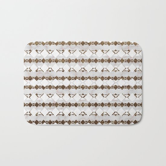Ethnic Geo Bath Mat