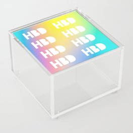 HBD No. 3 Acrylic Box