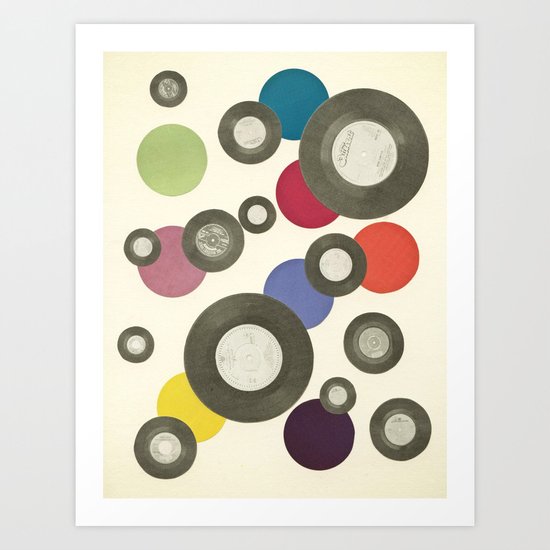 Put Another Record On Art Print