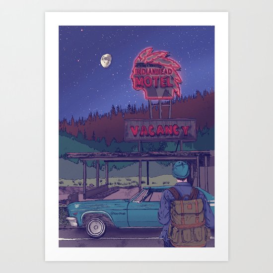 VACANCY Art Print