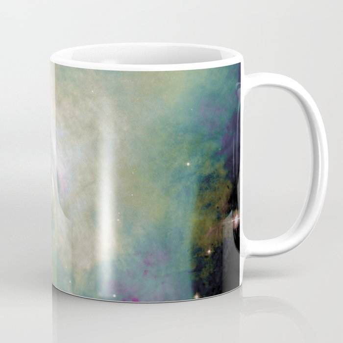 Crab Nebula dark pastels Coffee Mug