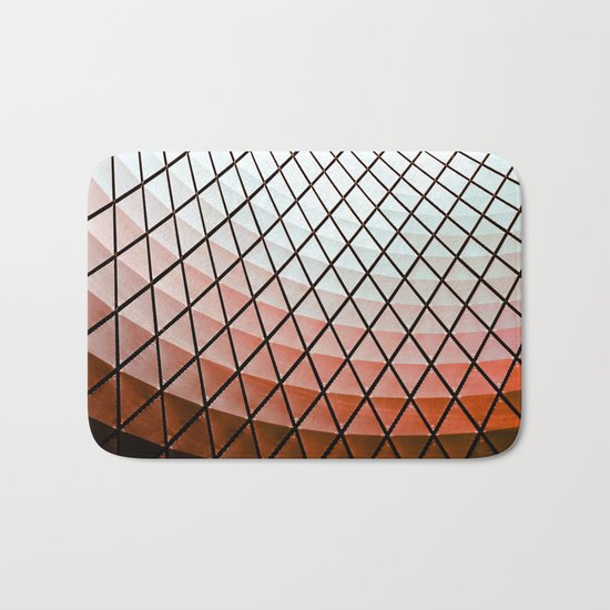 Geometric Dome Bath Mat