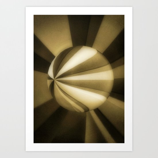 Sol Adentro, obscuro Art Print