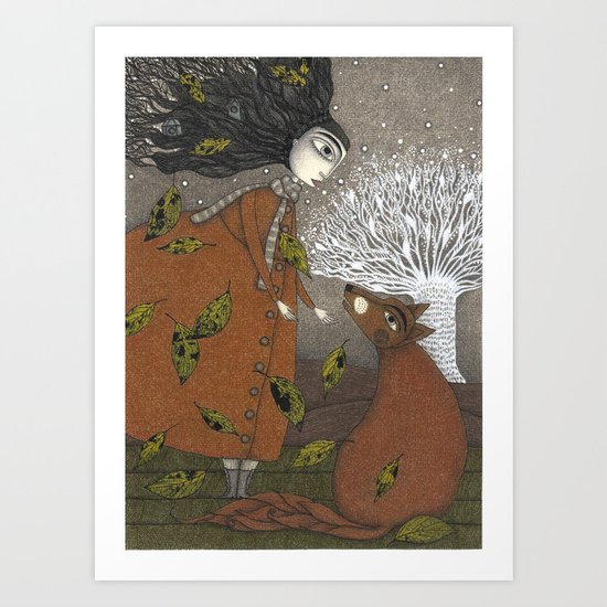 After Dusk Art Print